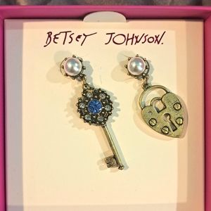 New Betsey Johnson earrings